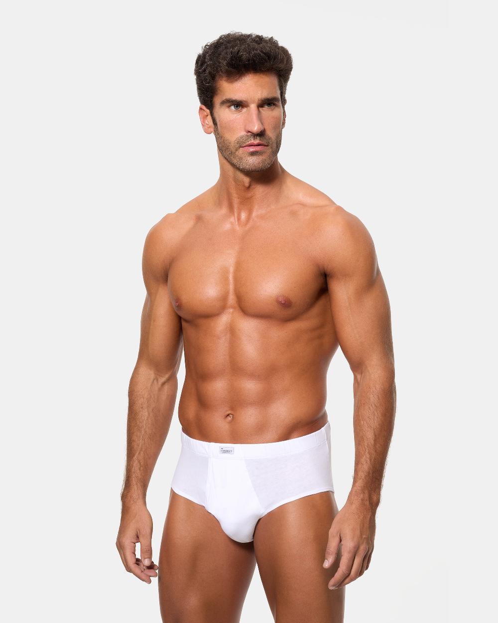 Abanderado Slip Abierto Hombre Algodón 100%