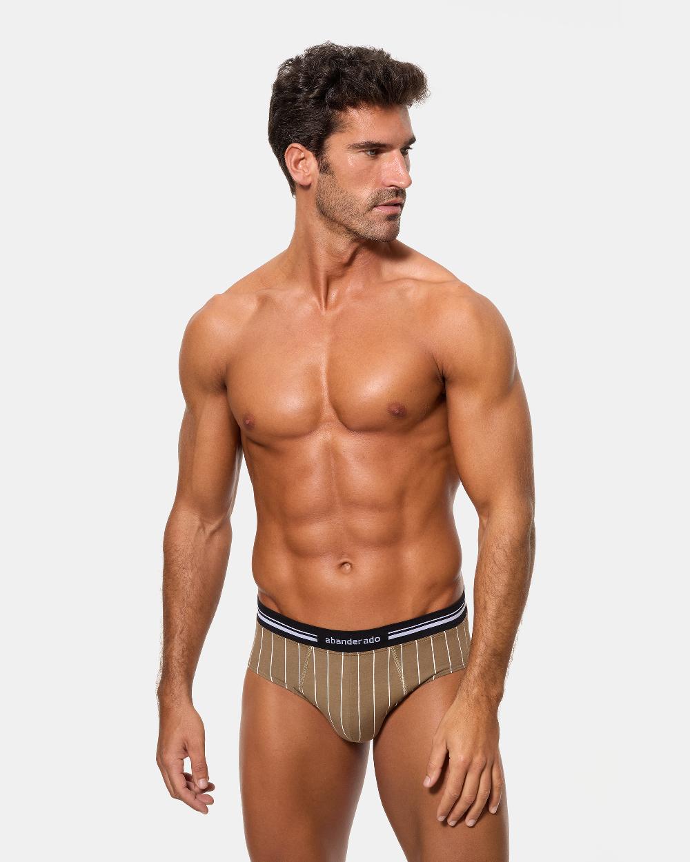 Abanderado Slip Cerrado Hombre Cintura Extra Suave