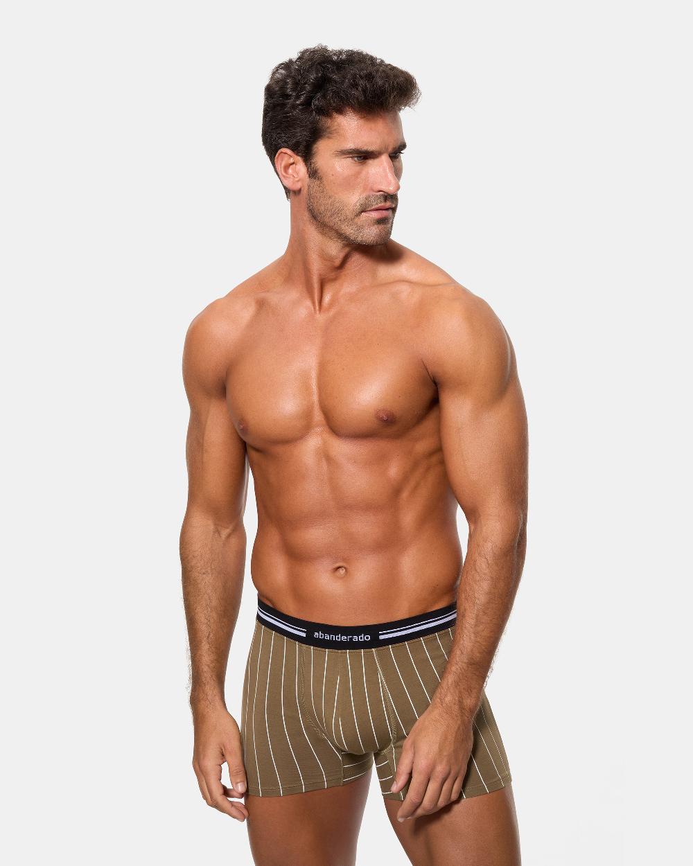 Abanderado Bóxer cerrado hombre Cintura Extra Suave