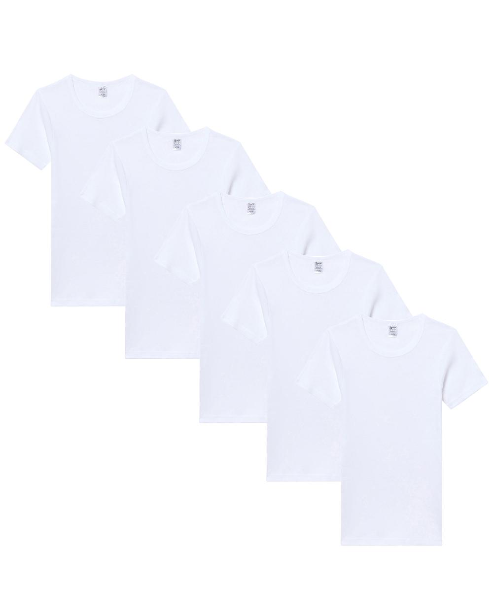 Abanderado Camiseta de niño manga corta de algodón canalé Abanderado