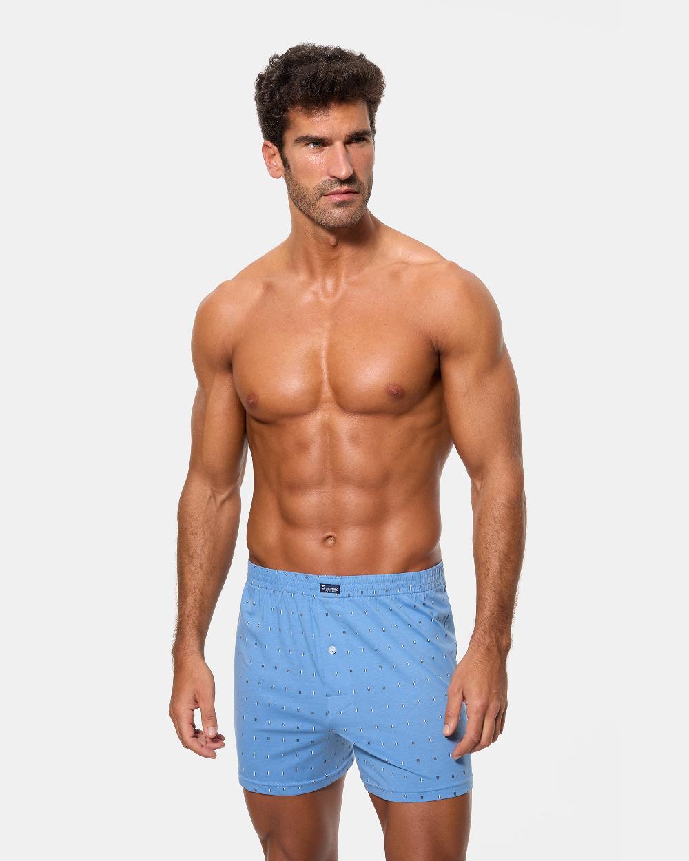 Abanderado Pack 2 bóxers abiertos algodón 100% estampado