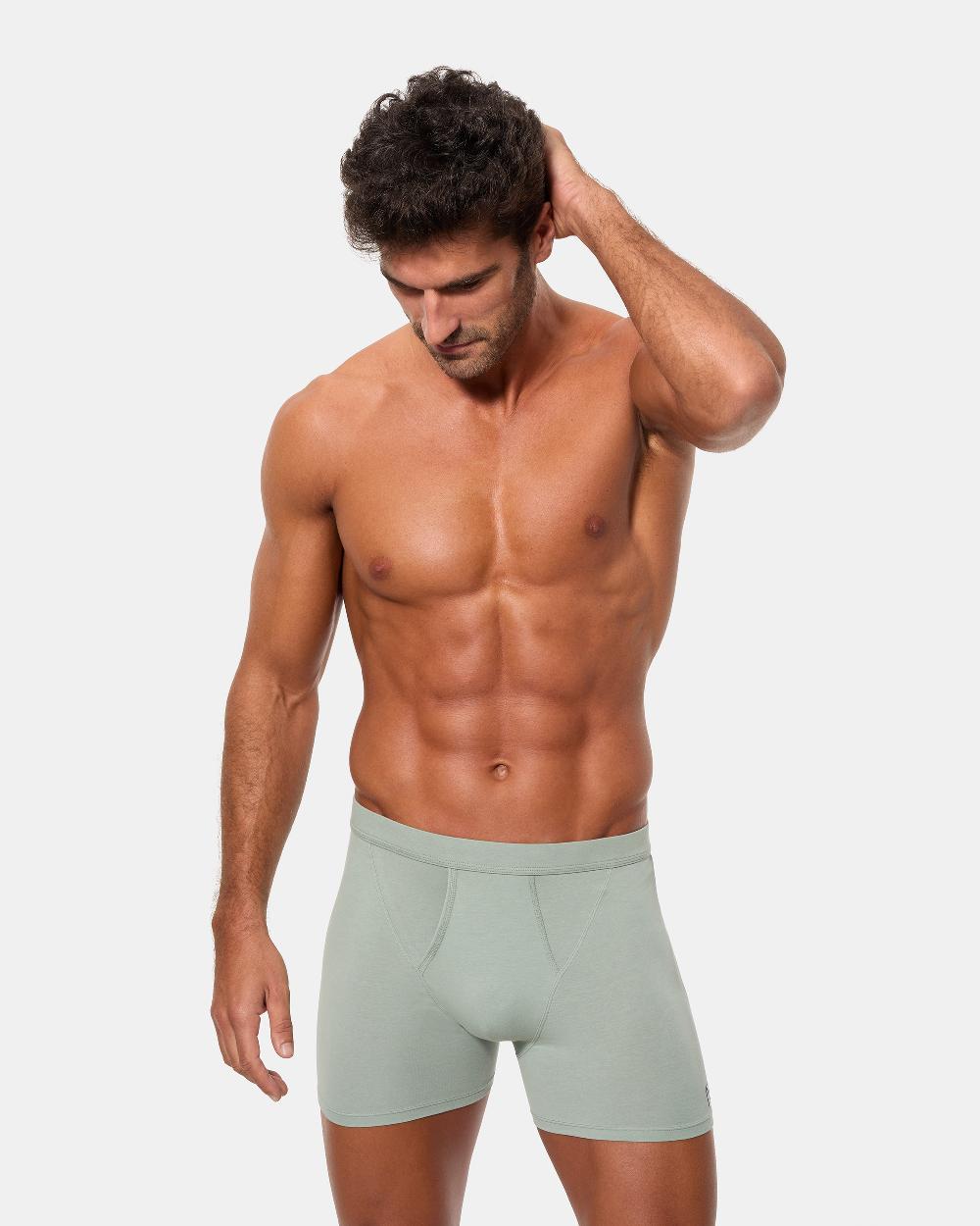 Abanderado Pack 2 bóxers abiertos hombre algodón ecológico ECOSMART