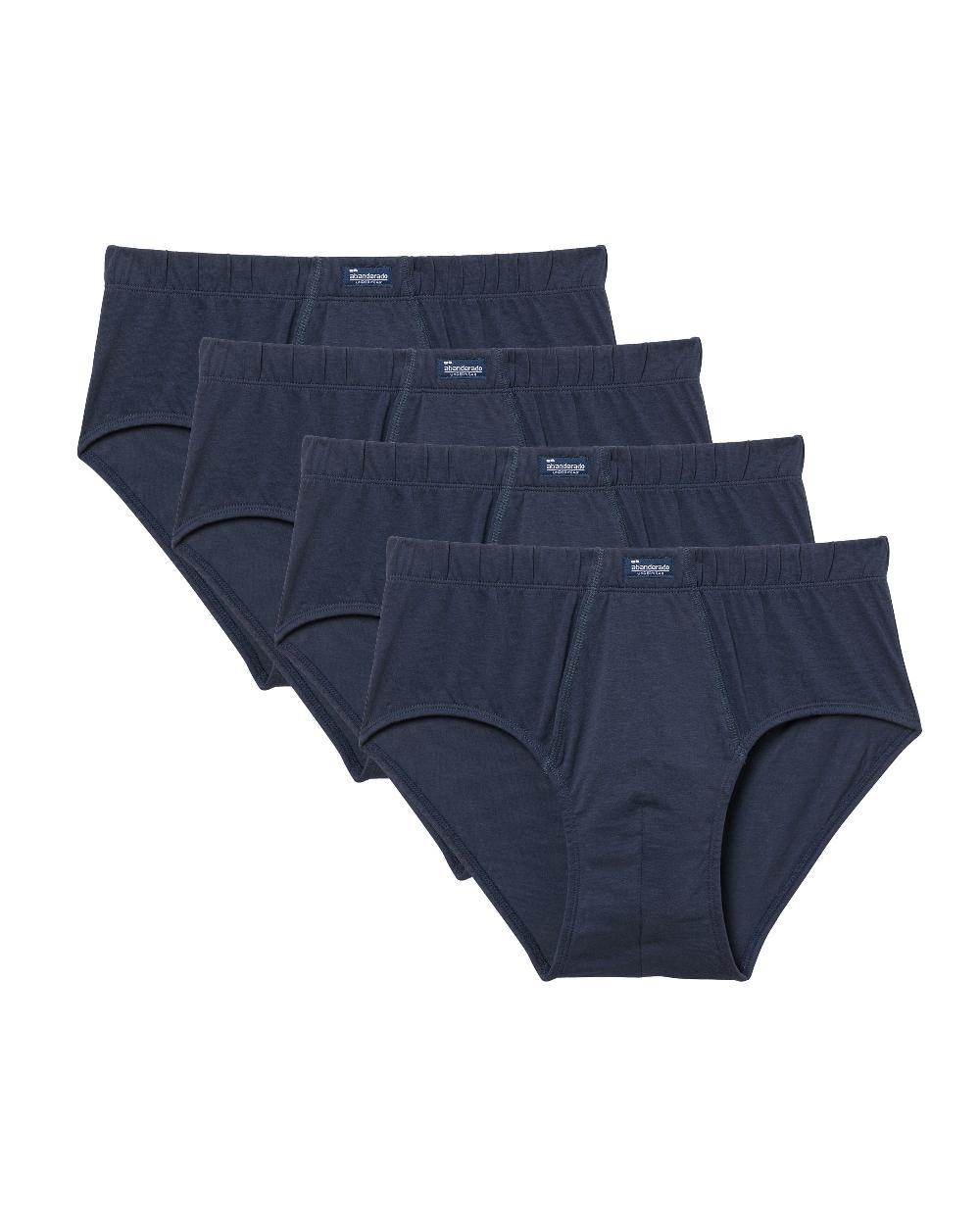 Abanderado Pack 4 Slips abierto de algodón Abanderado