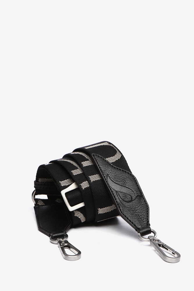 Abbacino Asa Bandolera De Quita Y Pon En Negro