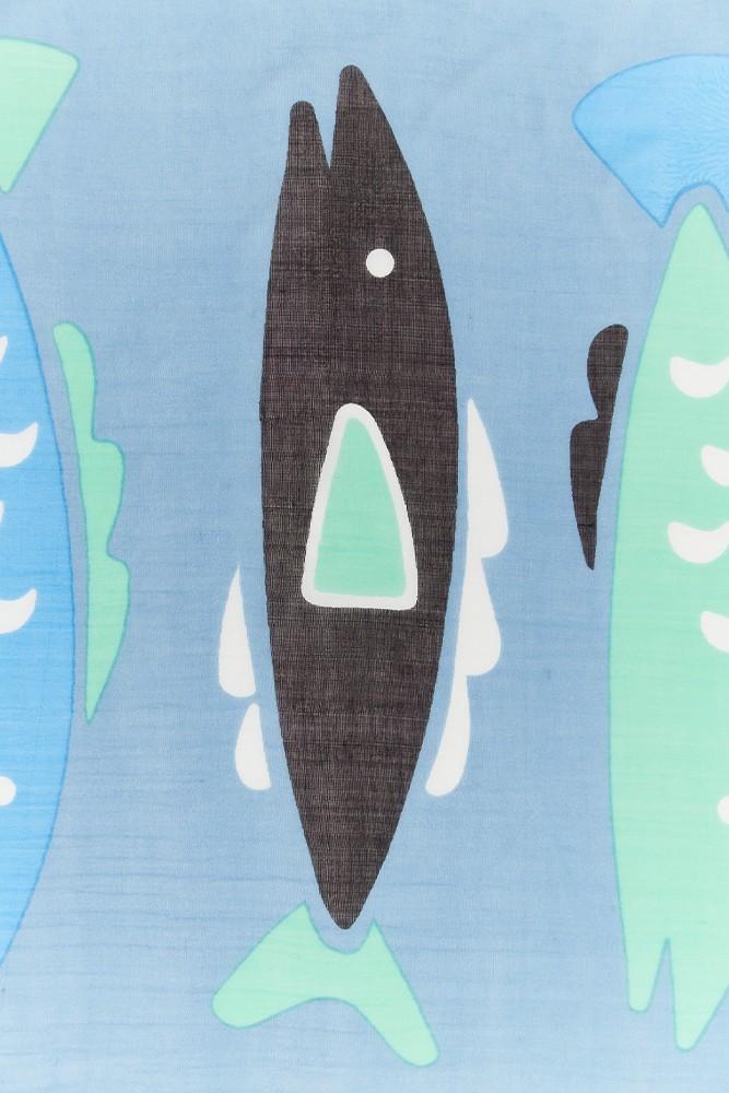 Abbacino Bandana Con Estampado De Peces En Azul