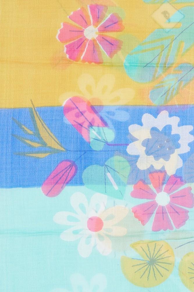 Abbacino Bandana Con Estampado Floral En Amarillo
