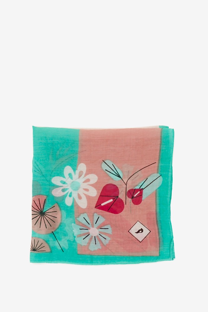 Abbacino Bandana Con Estampado Floral En Azul