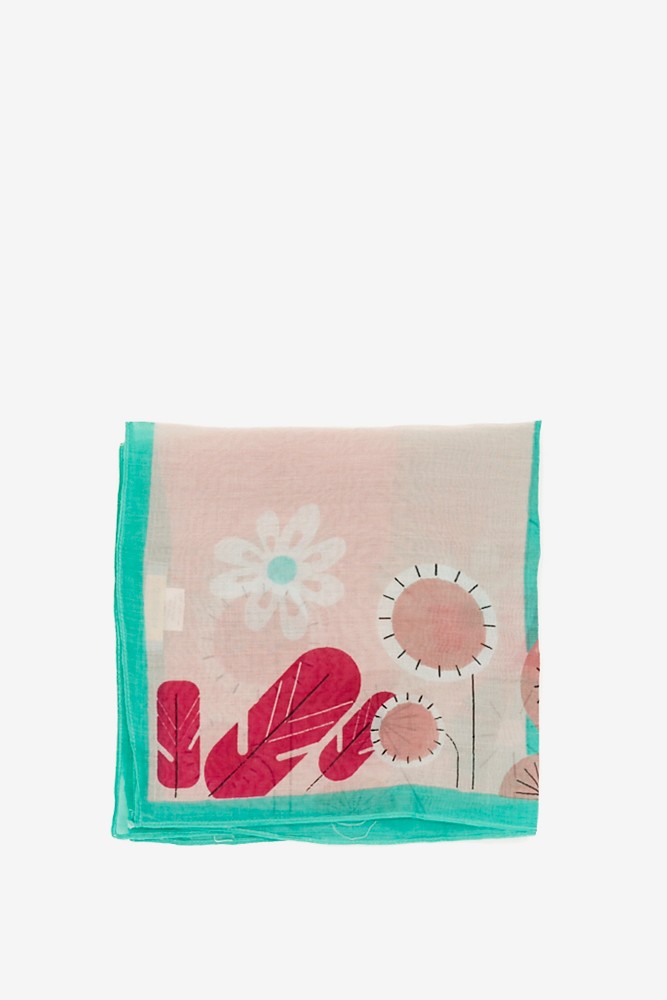 Abbacino Bandana Con Estampado Floral En Azul