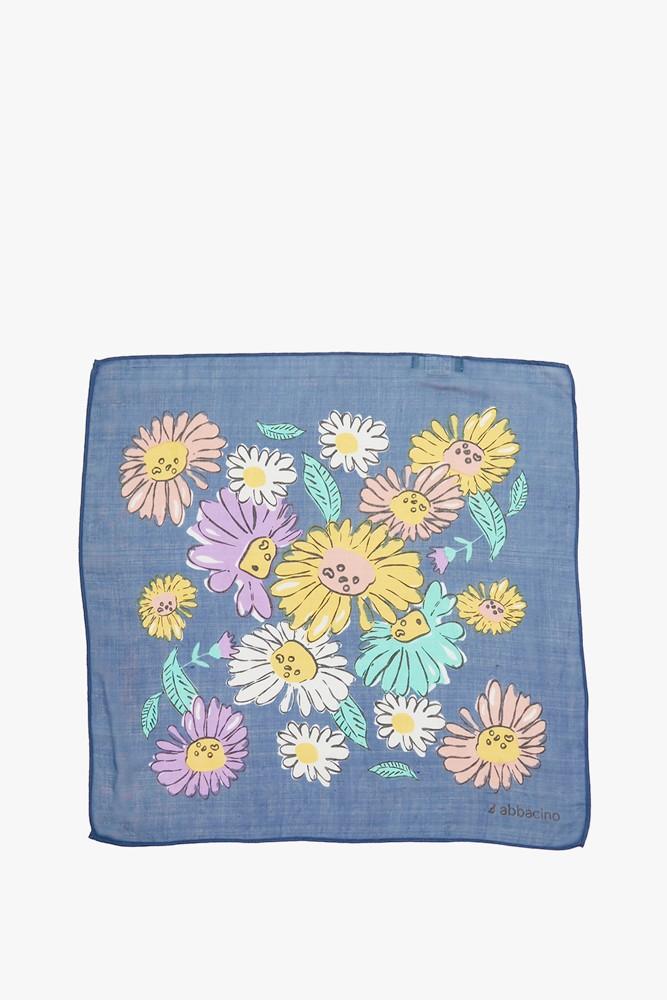 Abbacino Bandana Con Estampado Floral En Azul