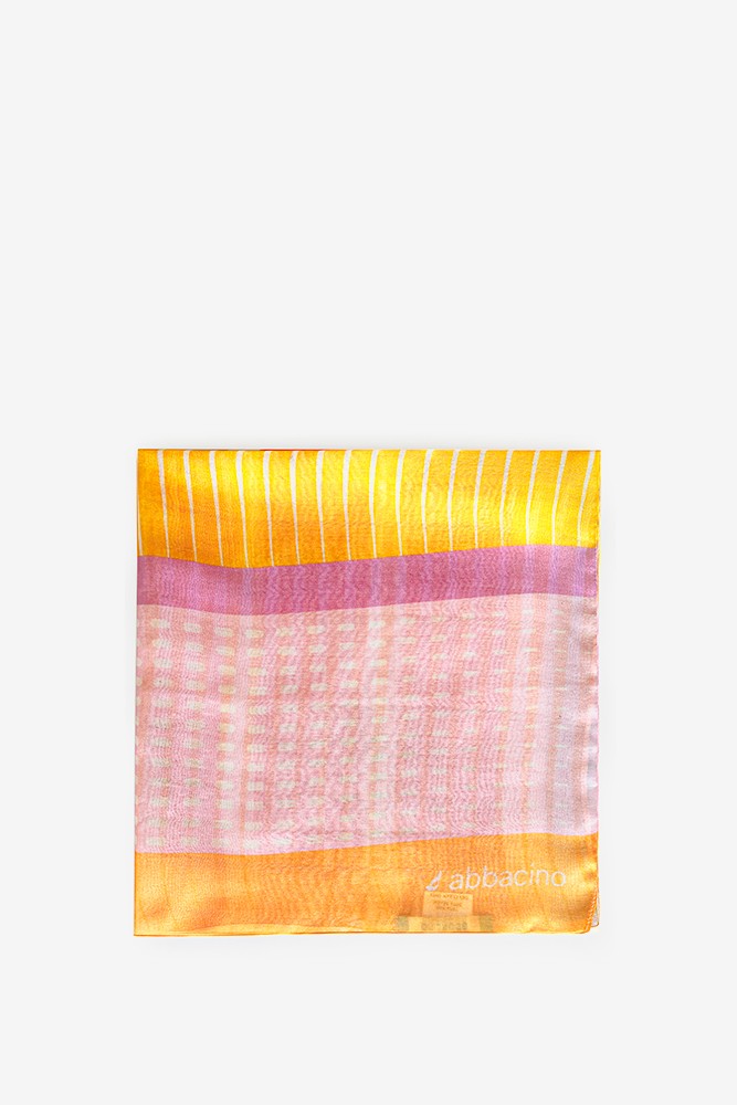 Abbacino Bandana Con Estampado Geométrico Naranja