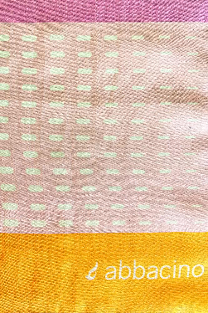 Abbacino Bandana Con Estampado Geométrico Naranja