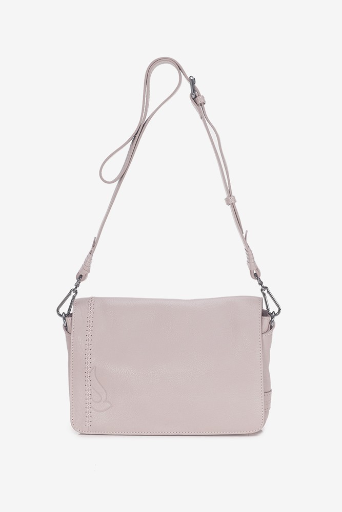 Abbacino Bandolera De Mujer De Piel En Beige