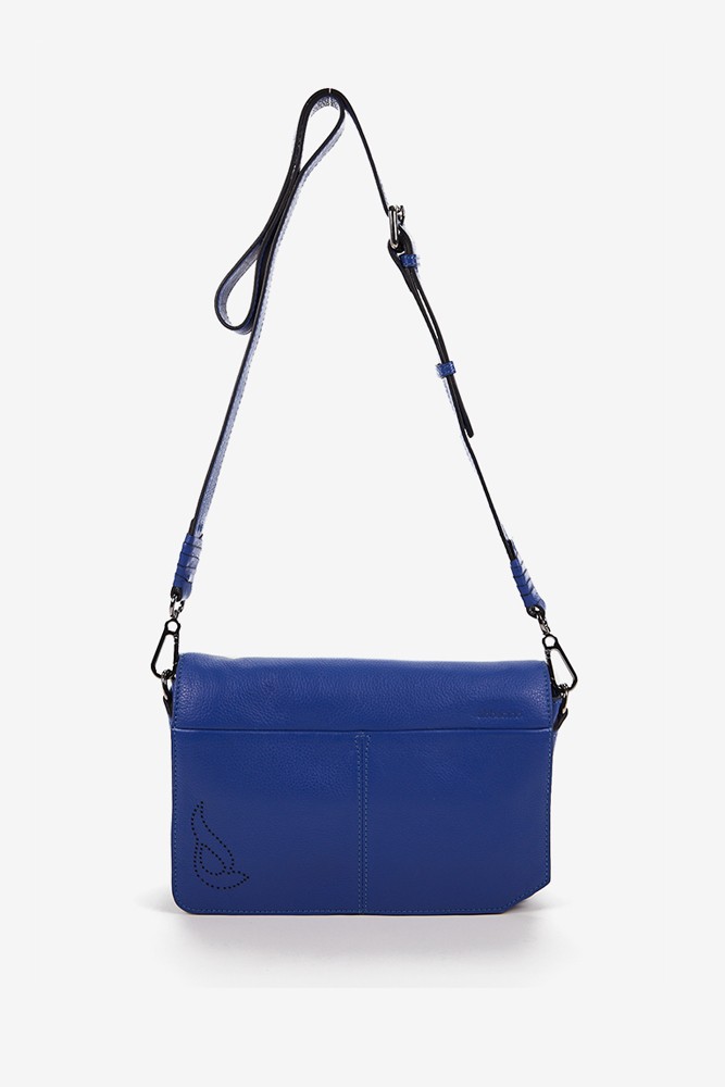 Abbacino Bandolera De Mujer En Piel Azul