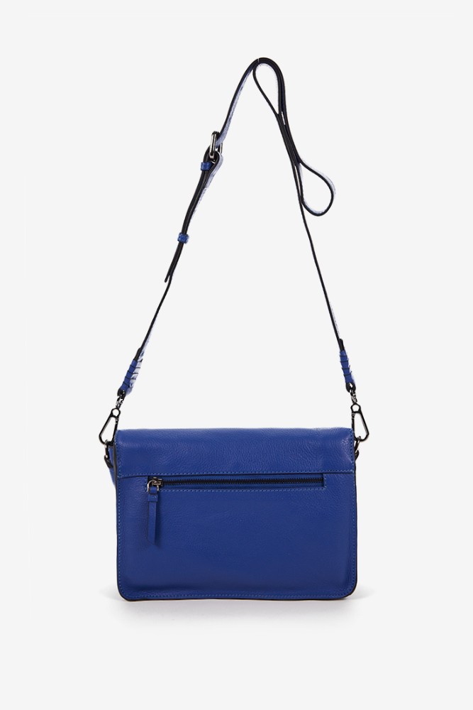 Abbacino Bandolera De Mujer En Piel Azul