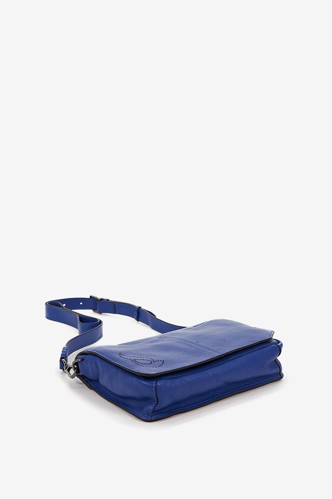 Abbacino Bandolera De Mujer En Piel Azul