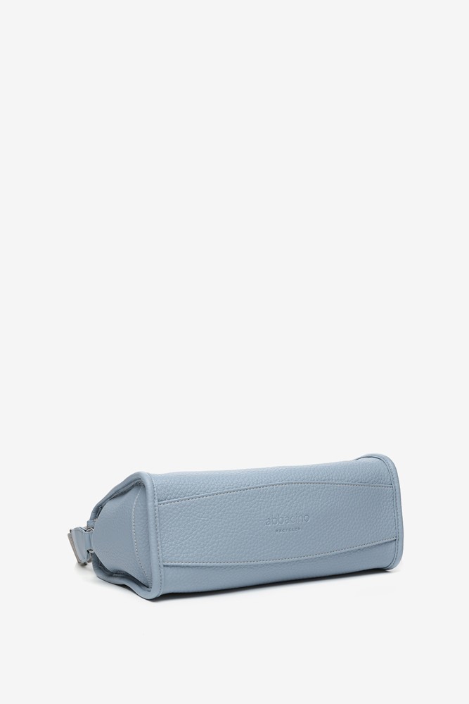 Abbacino Bandolera En Materiales Reciclados Azul