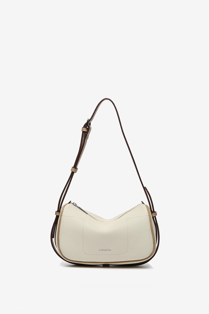 Abbacino Bandolera En Materiales Reciclados Beige