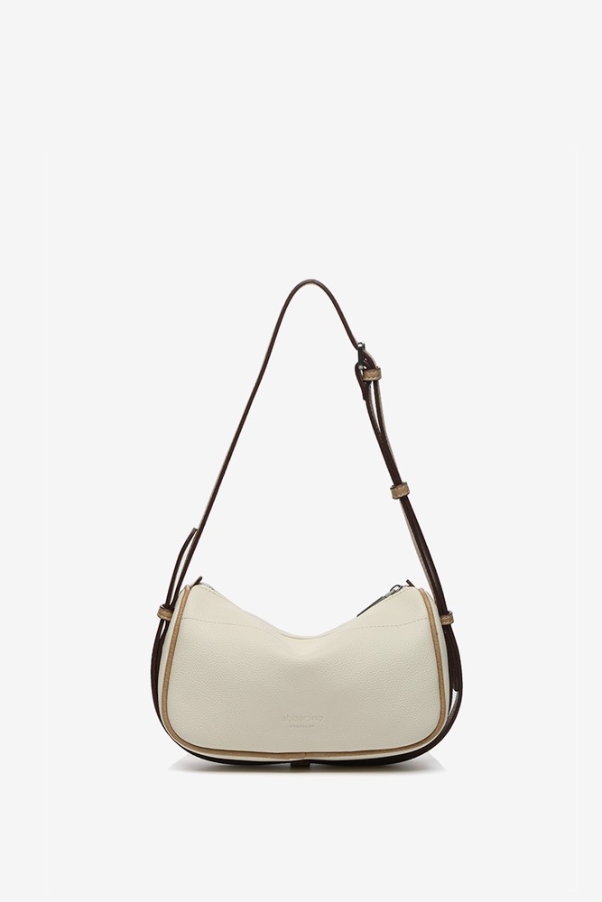 Abbacino Bandolera En Materiales Reciclados Beige