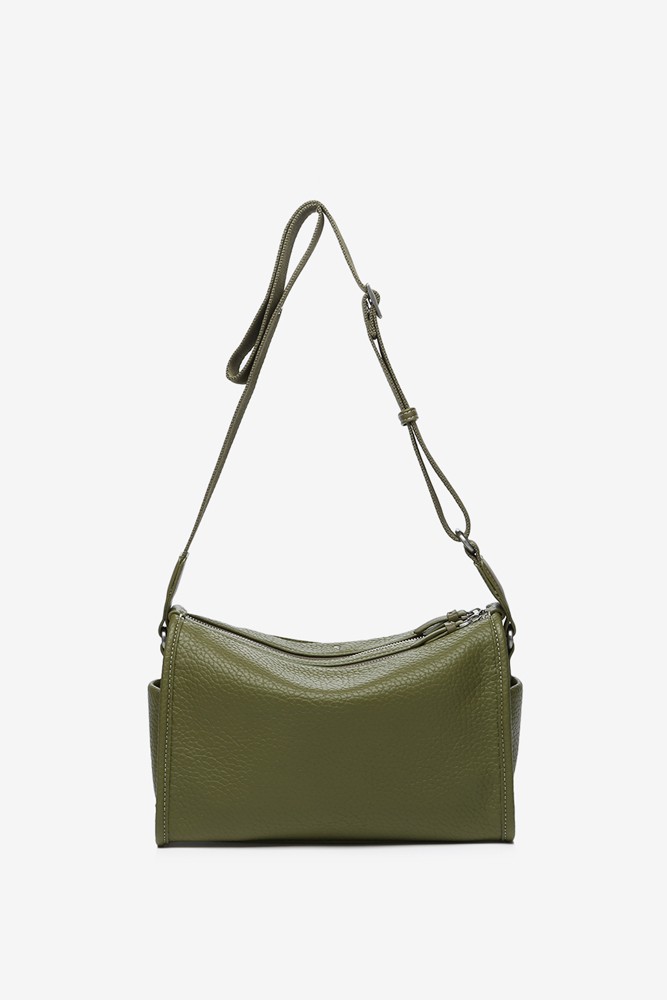 Abbacino Bandolera En Materiales Reciclados Verde