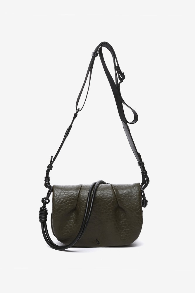 Abbacino Bandolera En Materiales Reciclados Verde