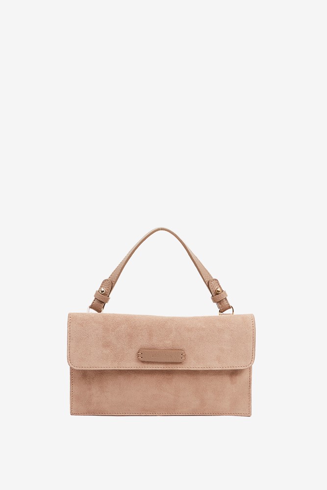 Abbacino Bandolera Mini De Ante En Taupe