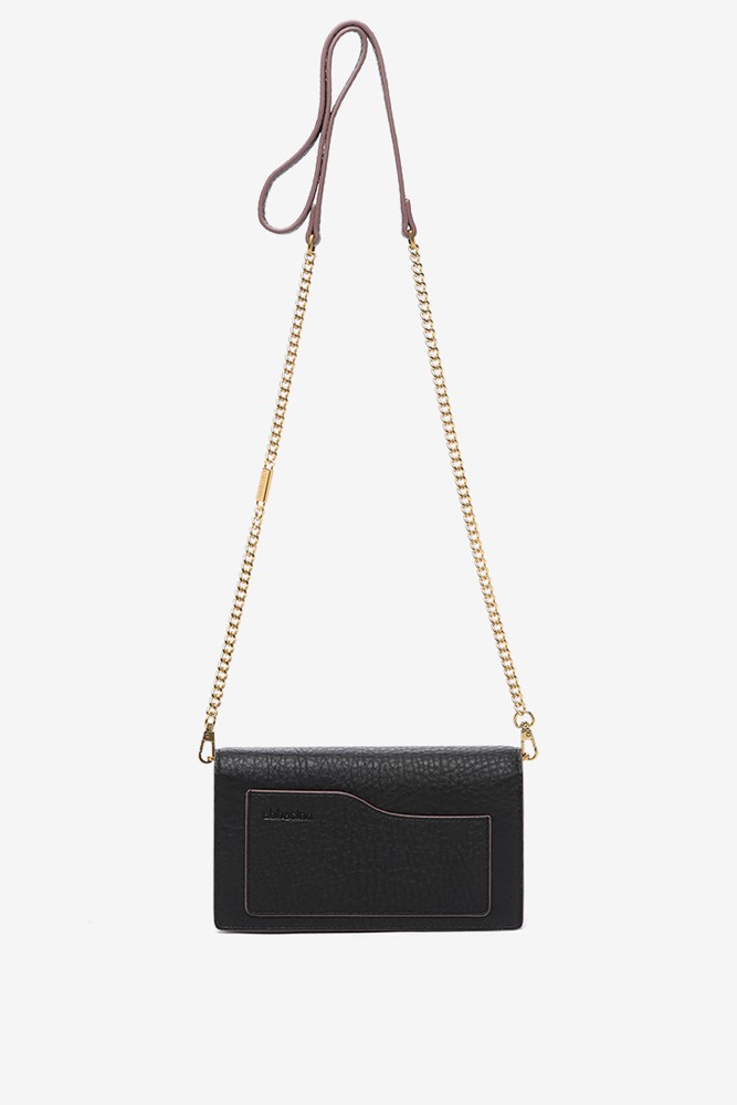 Abbacino Bandolera Mini En Negro