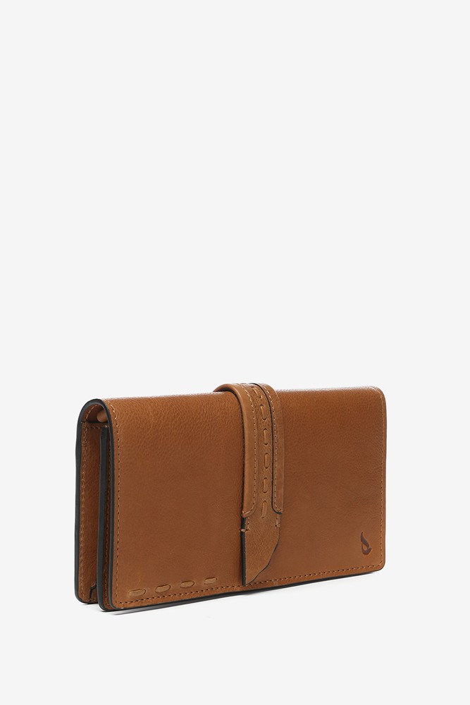 Abbacino Bandolera Mini En Piel Cognac