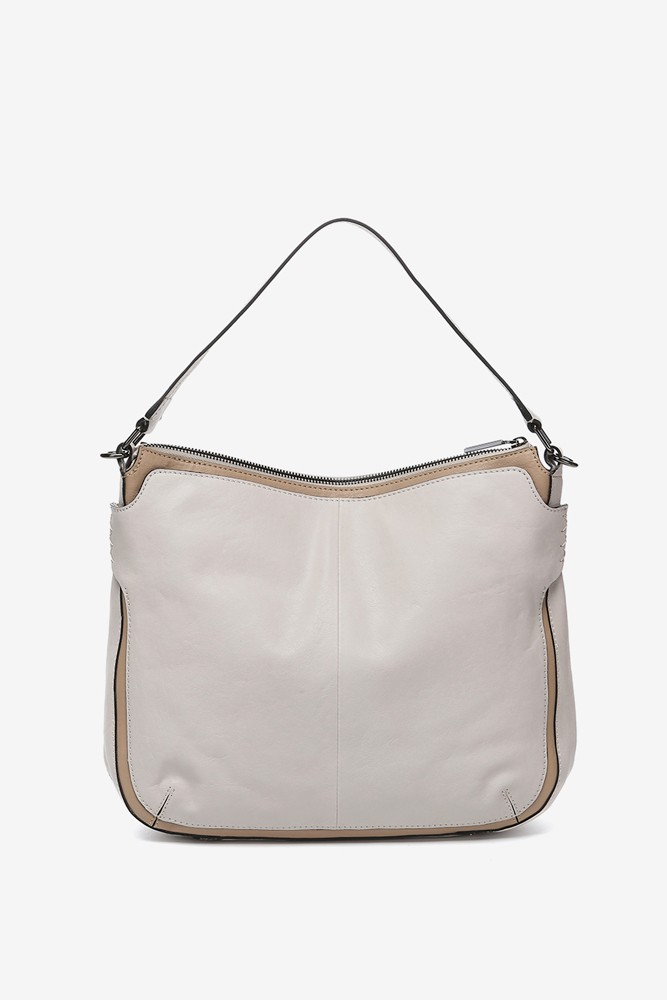 Abbacino Bolso De Hombro En Piel Beige