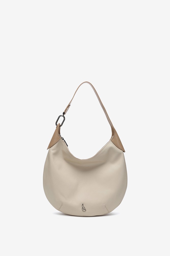 Abbacino Bolso De Hombro En Piel Beige