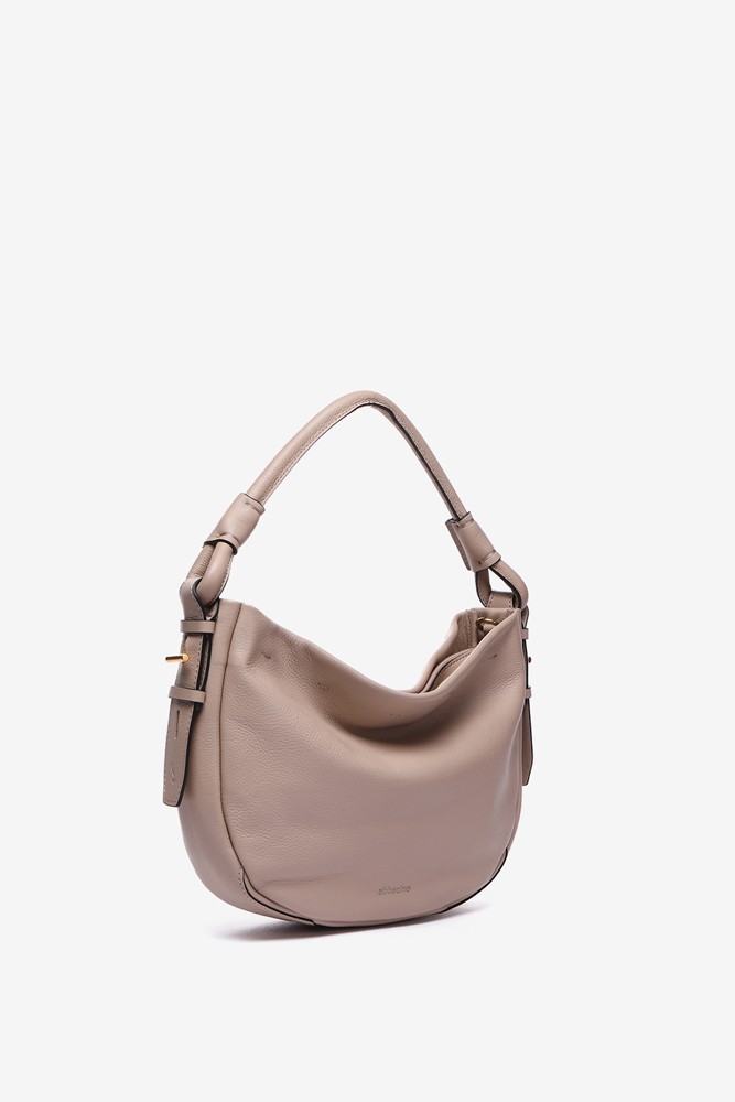 Abbacino Bolso de hombro en piel beige