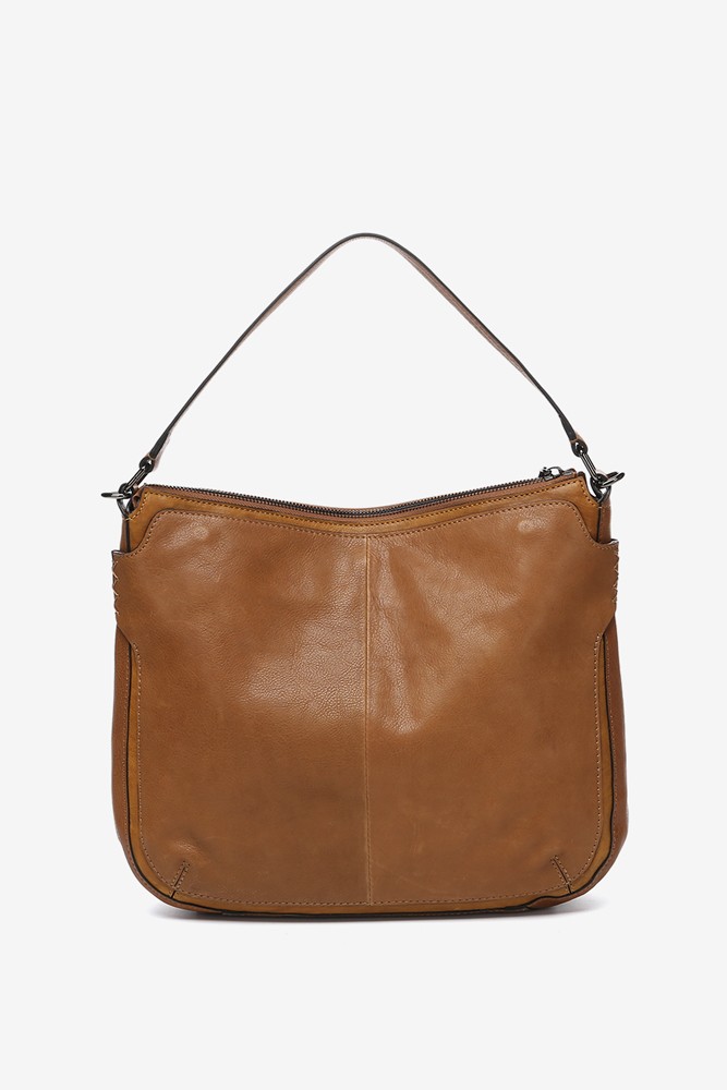 Abbacino Bolso De Hombro En Piel Cognac