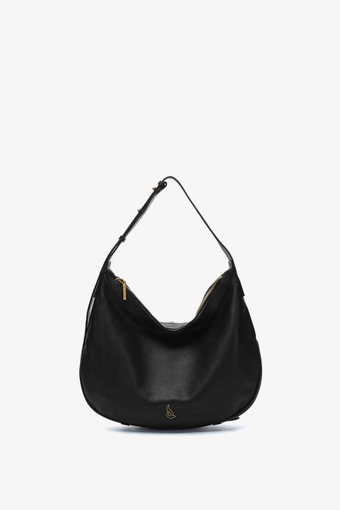 Abbacino Bolso De Hombro En Piel Negra