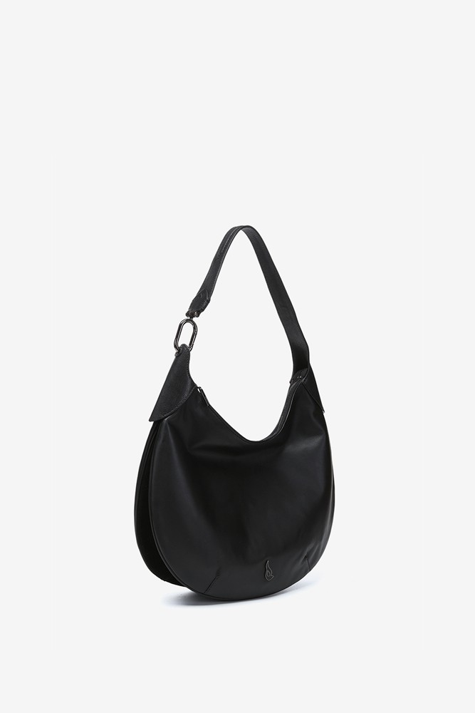 Abbacino Bolso De Hombro En Piel Negra