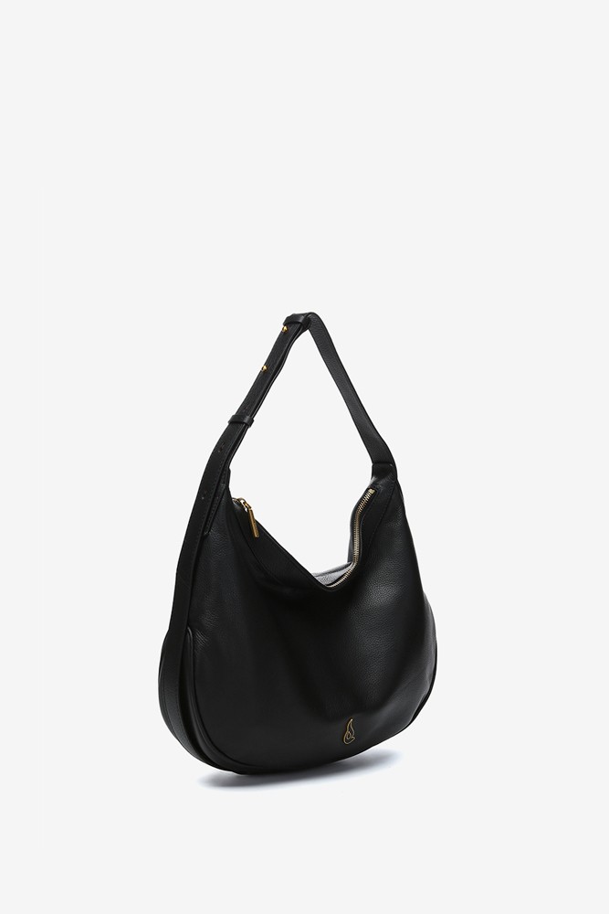 Abbacino Bolso de hombro en piel negra