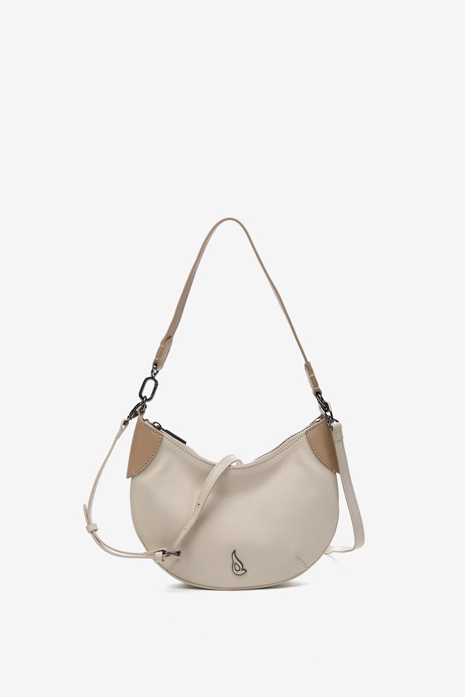 Abbacino Bolso De Hombro Pequeño En Piel Beige