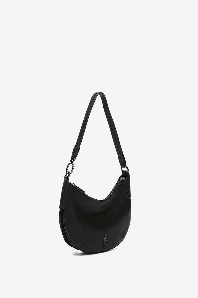 Abbacino Bolso de hombro pequeño en piel negra