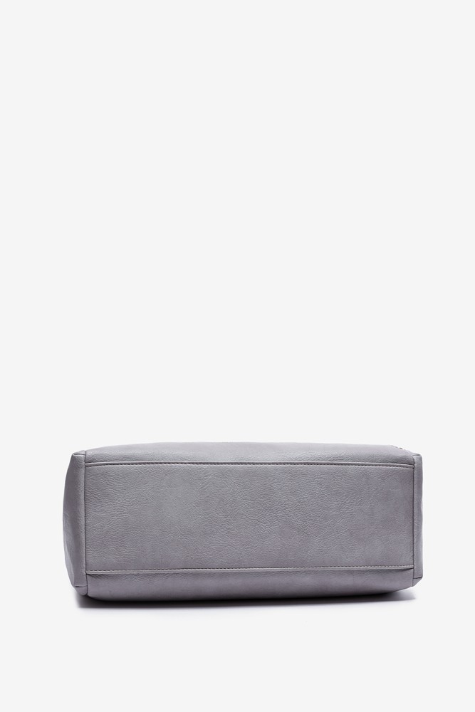 Abbacino Bolso Hobo De Mujer Con Borla En Gris