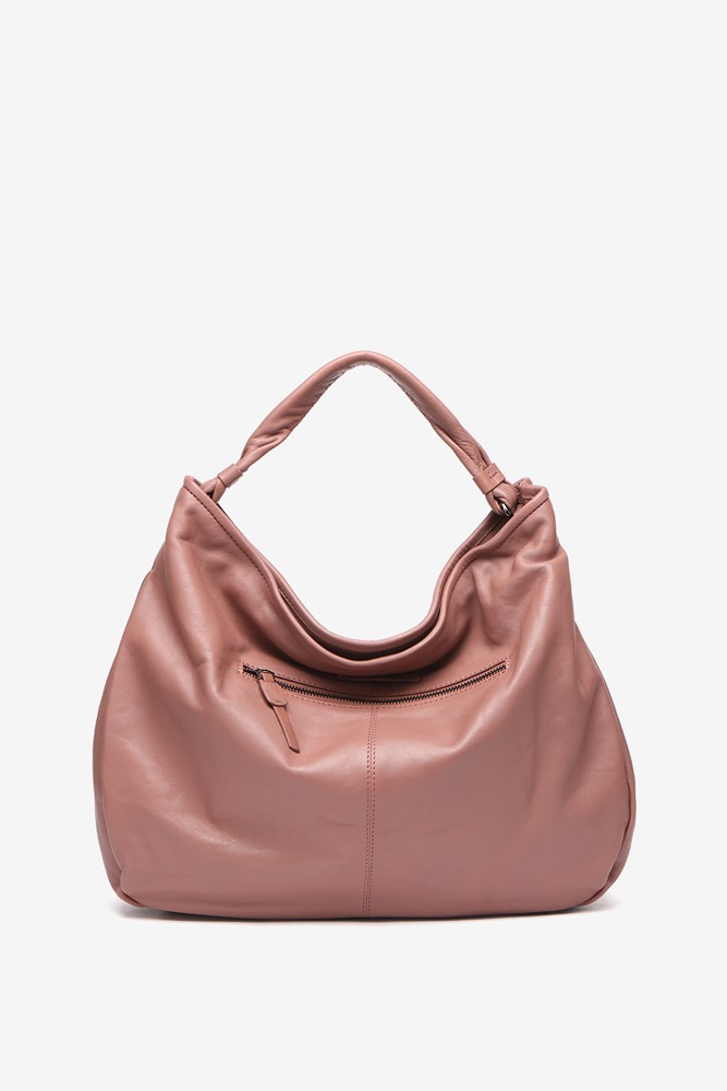 Abbacino Bolso Hobo De Piel En Rosa