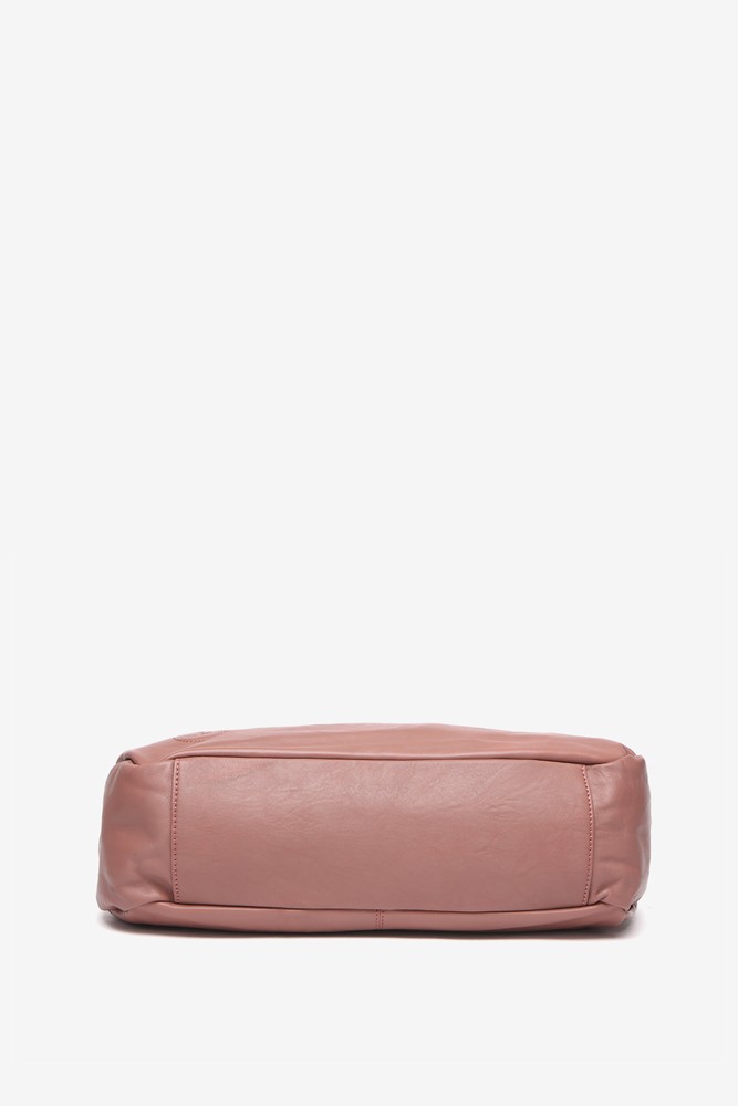 Abbacino Bolso Hobo De Piel En Rosa