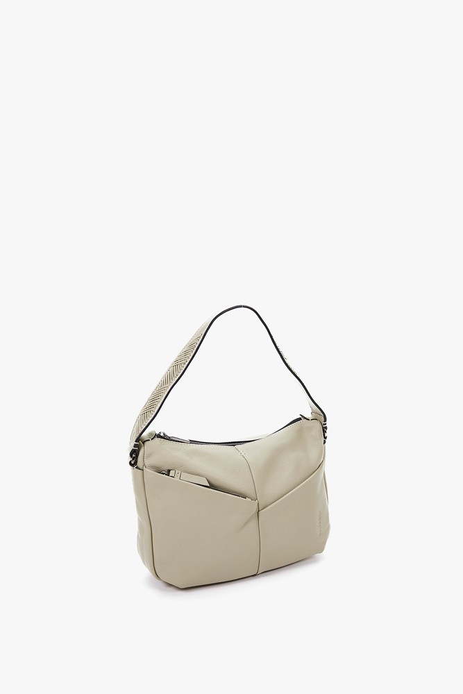 Abbacino Bolso hobo pequeño de mujer en piel verde