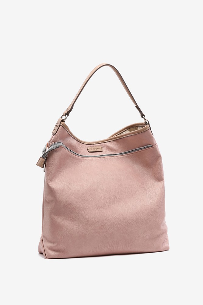 Abbacino Bolso hobo reversible de mujer en rosa