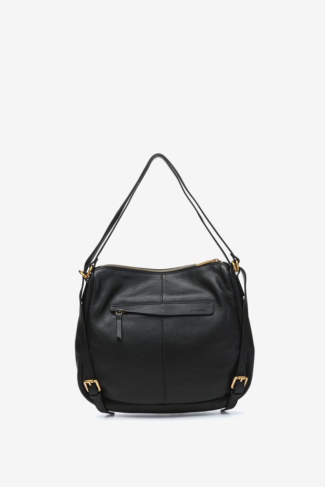 Abbacino Bolso - Mochila En Piel Negra