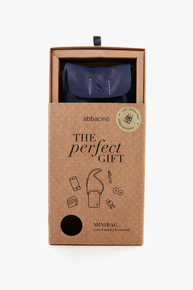 Abbacino Bolso Para El Móvil De Mujer En Piel Azul