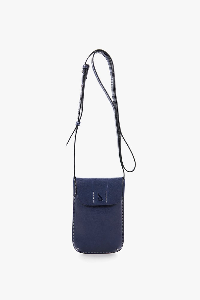 Abbacino Bolso Para El Móvil De Mujer En Piel Azul
