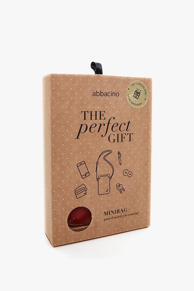 Abbacino Bolso Para El Móvil De Mujer En Piel Rojo