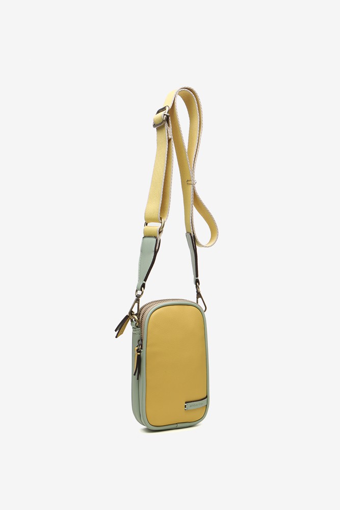 Abbacino Bolso para el móvil en amarillo