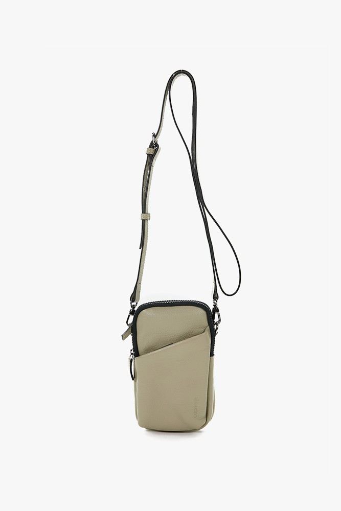 Abbacino Bolso Para El Móvil En Piel Verde