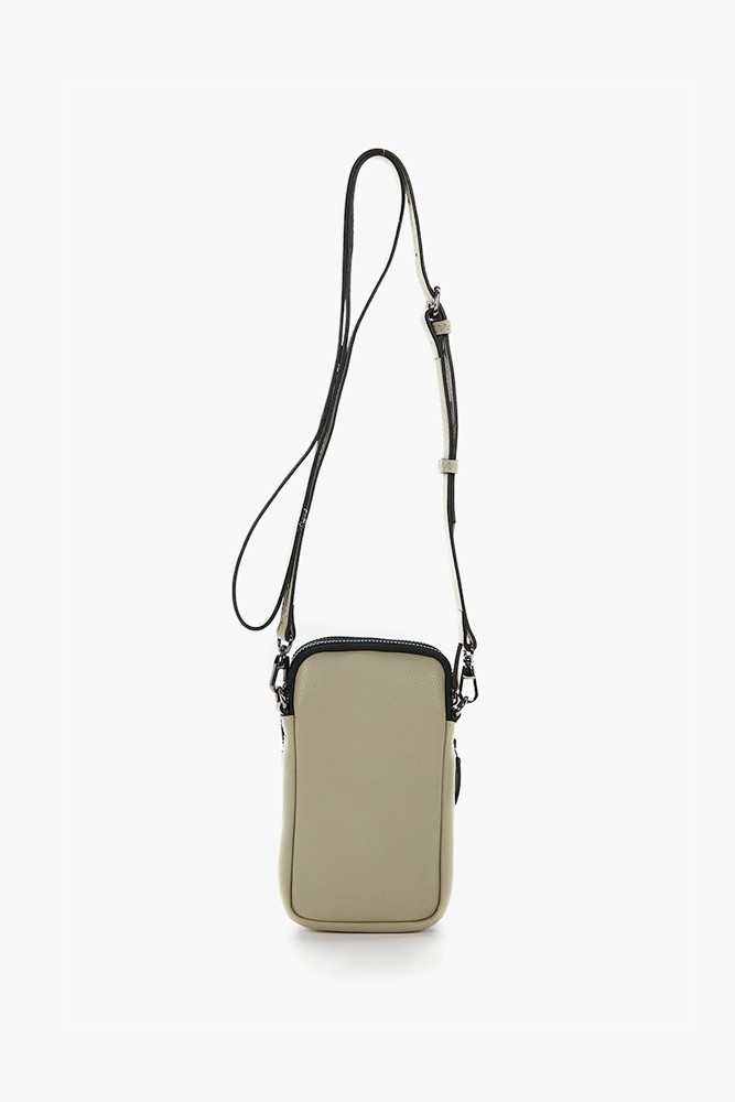 Abbacino Bolso Para El Móvil En Piel Verde