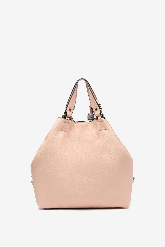 Abbacino Bolso Shopper De Mujer Con Borla En Rosa