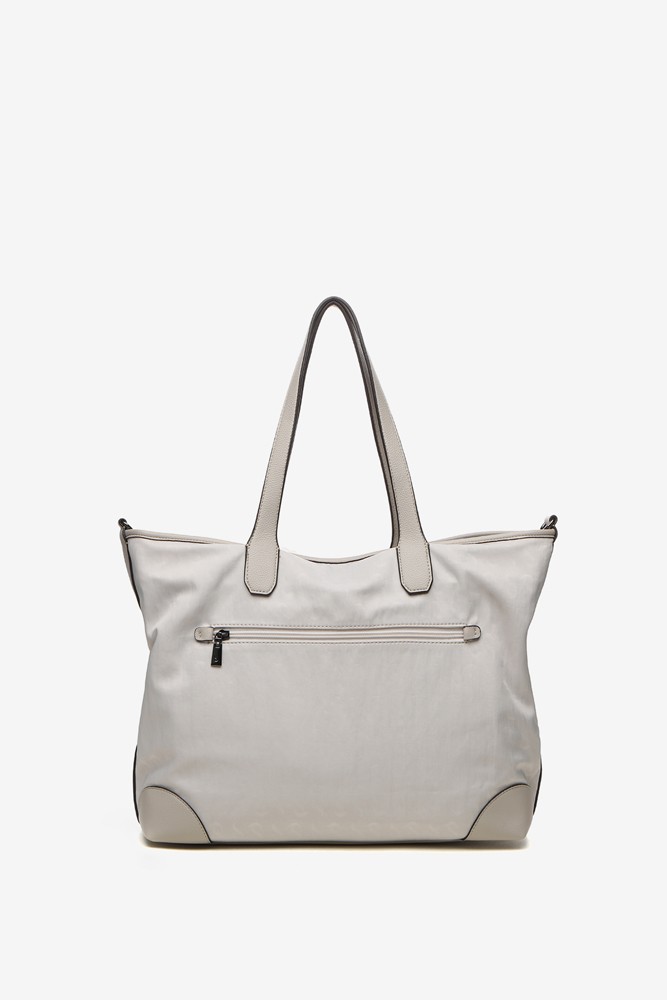 Abbacino Bolso Shopper De Mujer En Nylon Beige